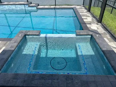 Logo of All American Pools of Brevard