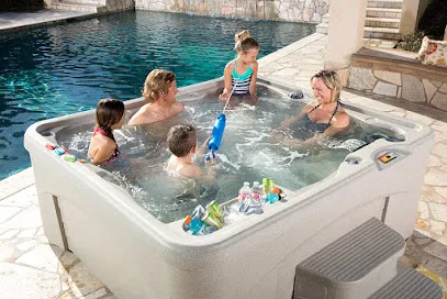 Logo of Amazon Backyard Hot Tubs