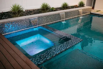 Logo of American Pool Techs - Memphis Pool Building & Pool Cleaning