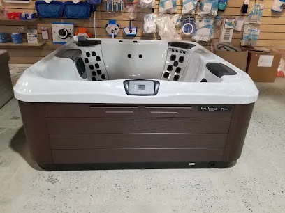 Logo of Aquarius Pools Construction Co., Inc. and Aquarius Maintenance, Inc.