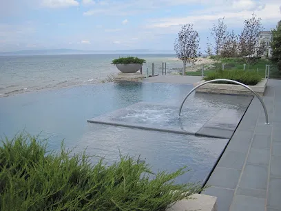 Logo of B & B Pools and Spas