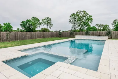 Logo of Bask Pools + Outdoors