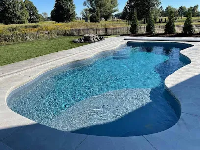 Logo of Blue Bay Pools USA