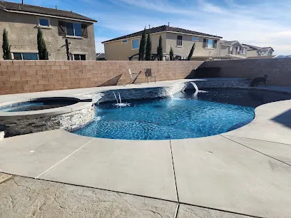 Logo of Blue Paradise Custom Pools Inc