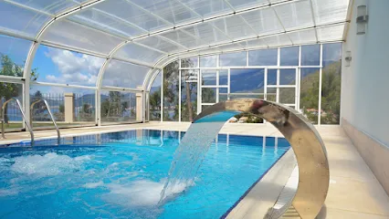 Logo of Custom Pools and Spas by DeRichie