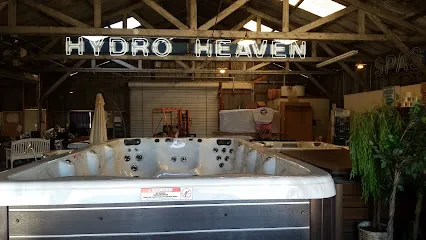 Logo of Hydro Heaven Spas, Stoves & BBQ's