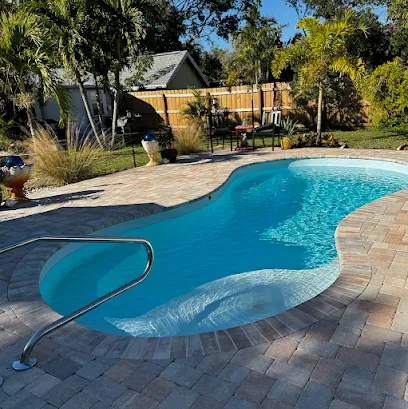 Logo of J & C Fiberglass Pools