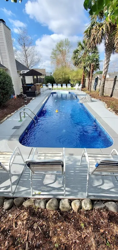 Logo of Lesink pool company