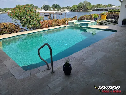 Logo of Lightning Pools & Pavers