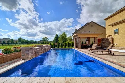 Logo of Luxury Pools and Living