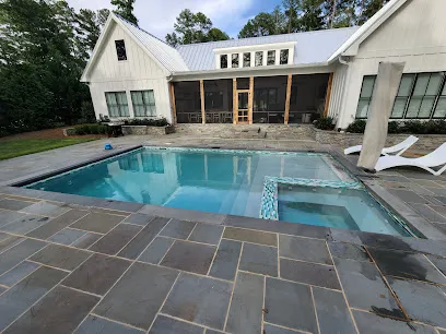 Logo of Oasis Custom Pools and Yardscapes