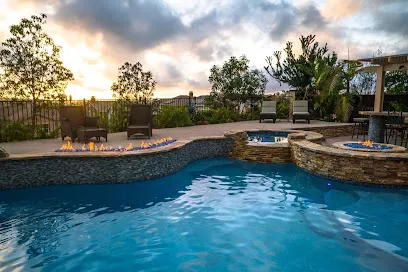 Logo of Pacific pools & spa inc