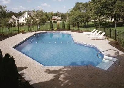 Logo of Perry Pools & Spas