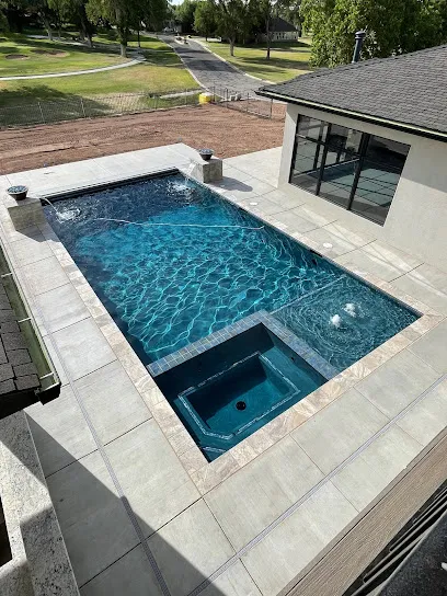 Logo of Pools Out Back