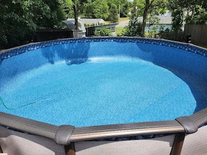 Logo of Pools Patios Decks & More