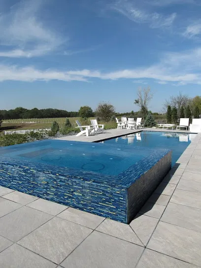 Logo of PureBlue Luxury Pools and Outdoor Living