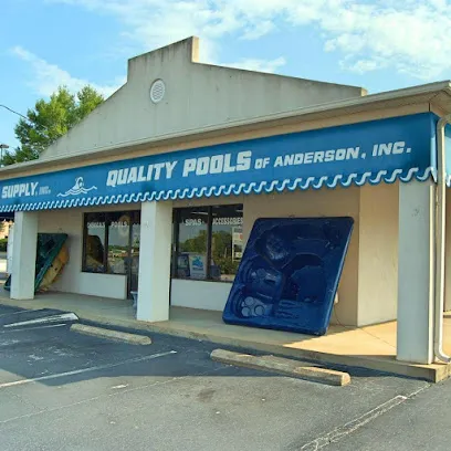 Logo of Quality Pools & Spas of Anderson, powered by Poolwerx.