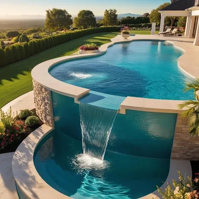 Logo of Rimrock Pool and Spa