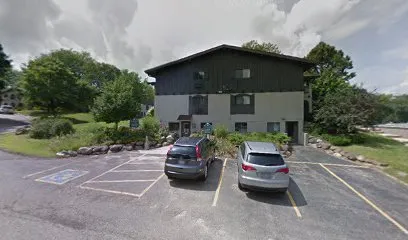 Logo of River Bend Apartments at the Arboretum