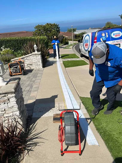 Logo of Rooter Hero Plumbing & Air of Roseville