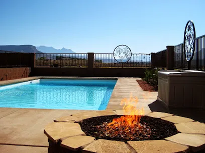 Logo of St George Pools by SeaGlass