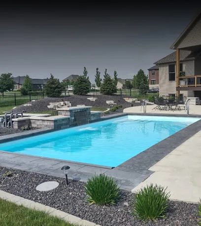 Logo of The Fiberglass Pool Company