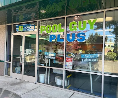 Logo of The Pool Guy Plus Olympia