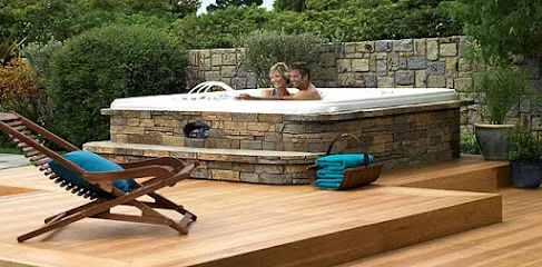 Logo of Unique Pools Spas & Billiards